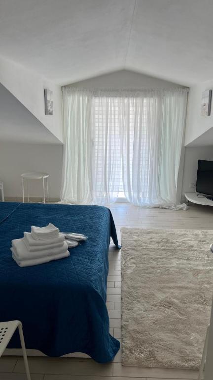 TV a/nebo společenská místnost v ubytování B&B El Dorado