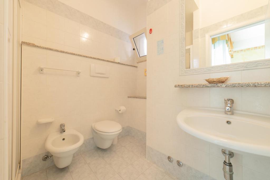 Koupelna v ubytování Hotel Cavalli