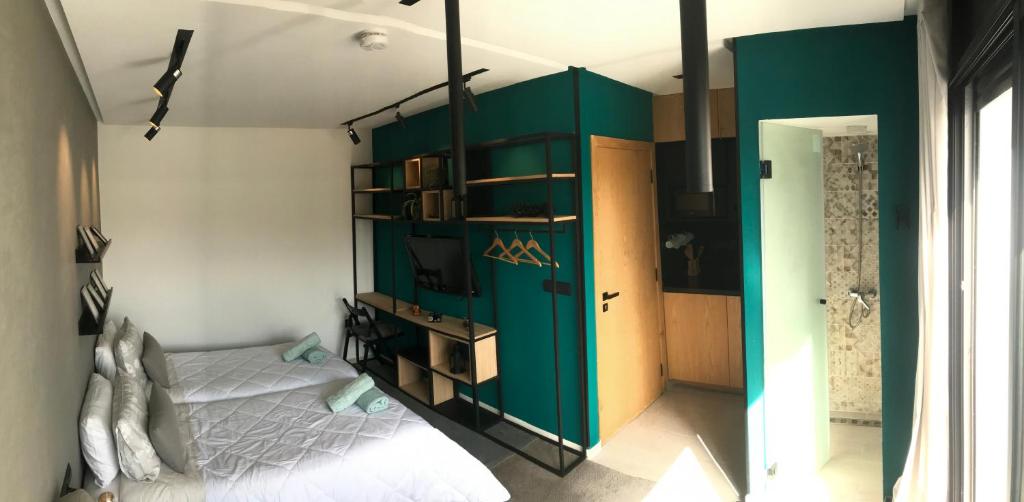 Postel nebo postele na pokoji v ubytování RABAT Residence - OCEAN STAY