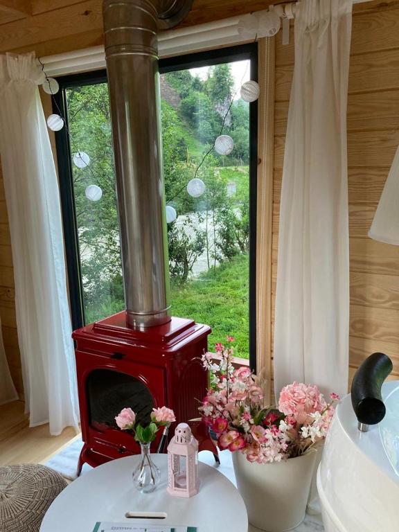 Zahrada ubytování Vagona Tiny House
