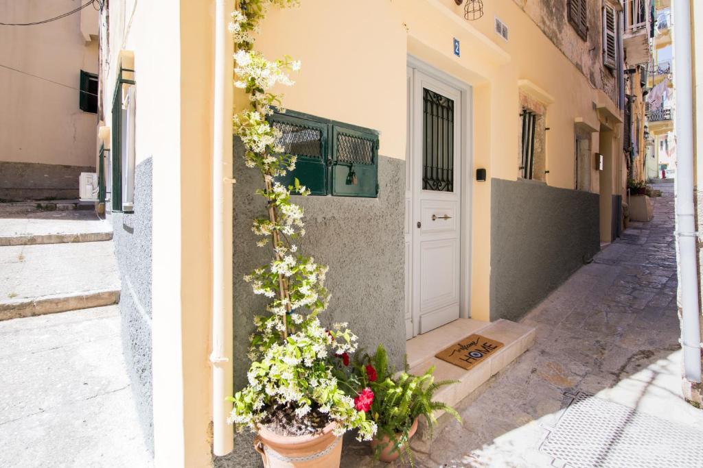 Budynek, w którym mieści się apartament