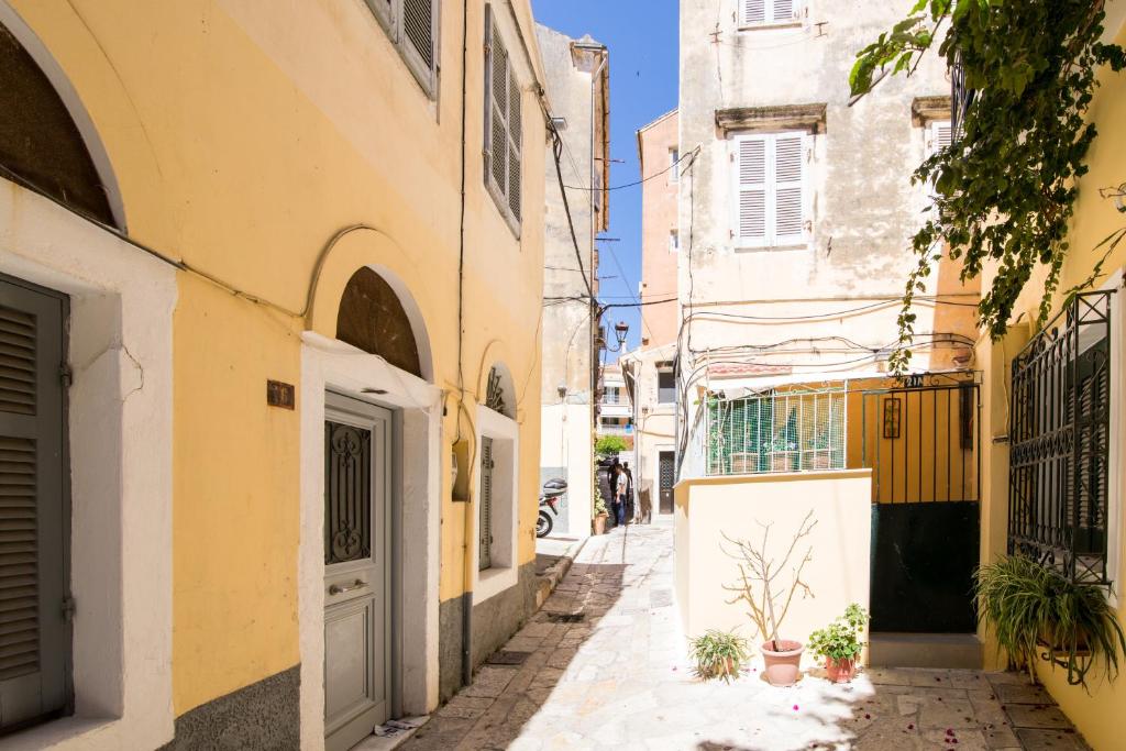 Budynek, w którym mieści się apartament