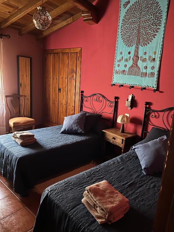 A bed or beds in a room at Arco del Tinte 10