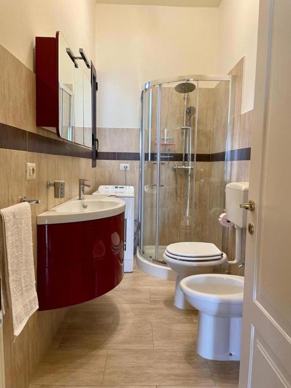 Kúpeľňa v ubytovaní RIVA DI SCIROCCO