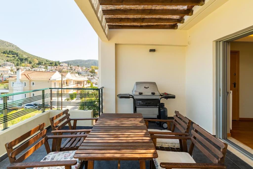 Nespecifikovaný výhled na hory nebo výhled na hory při pohledu z apartmánu
