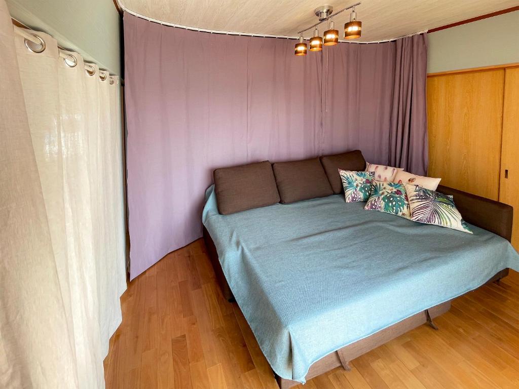 Postel nebo postele na pokoji v ubytování villa chillon