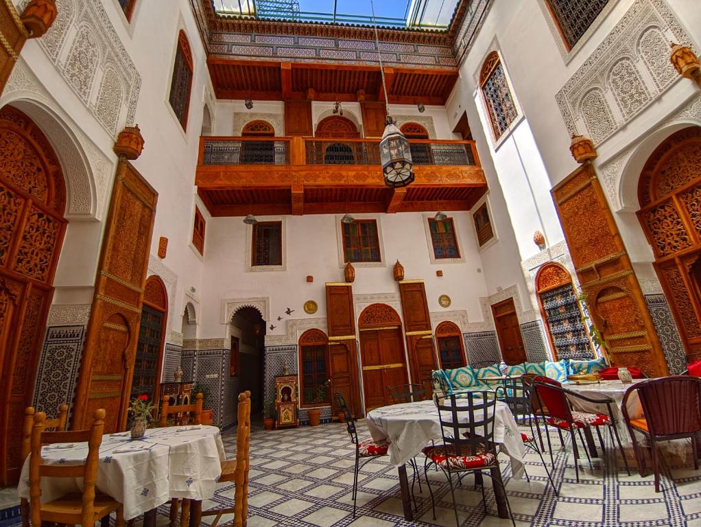 Restaurace v ubytování Riad Fès Center