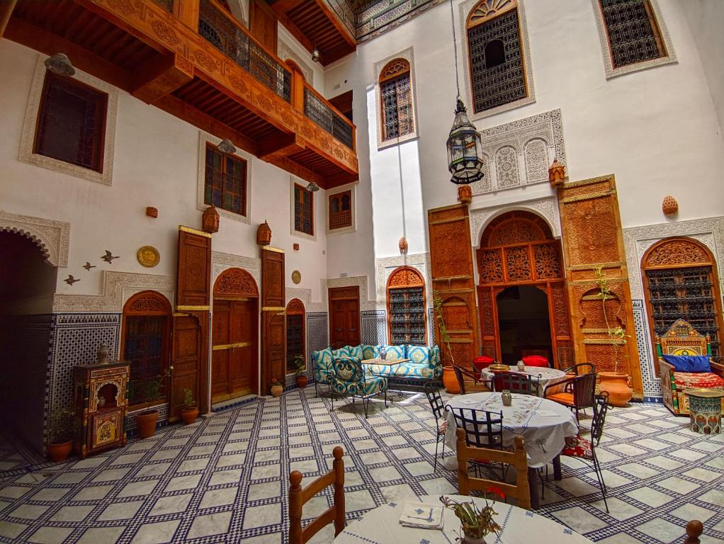 Restaurace v ubytování Riad Fès Center