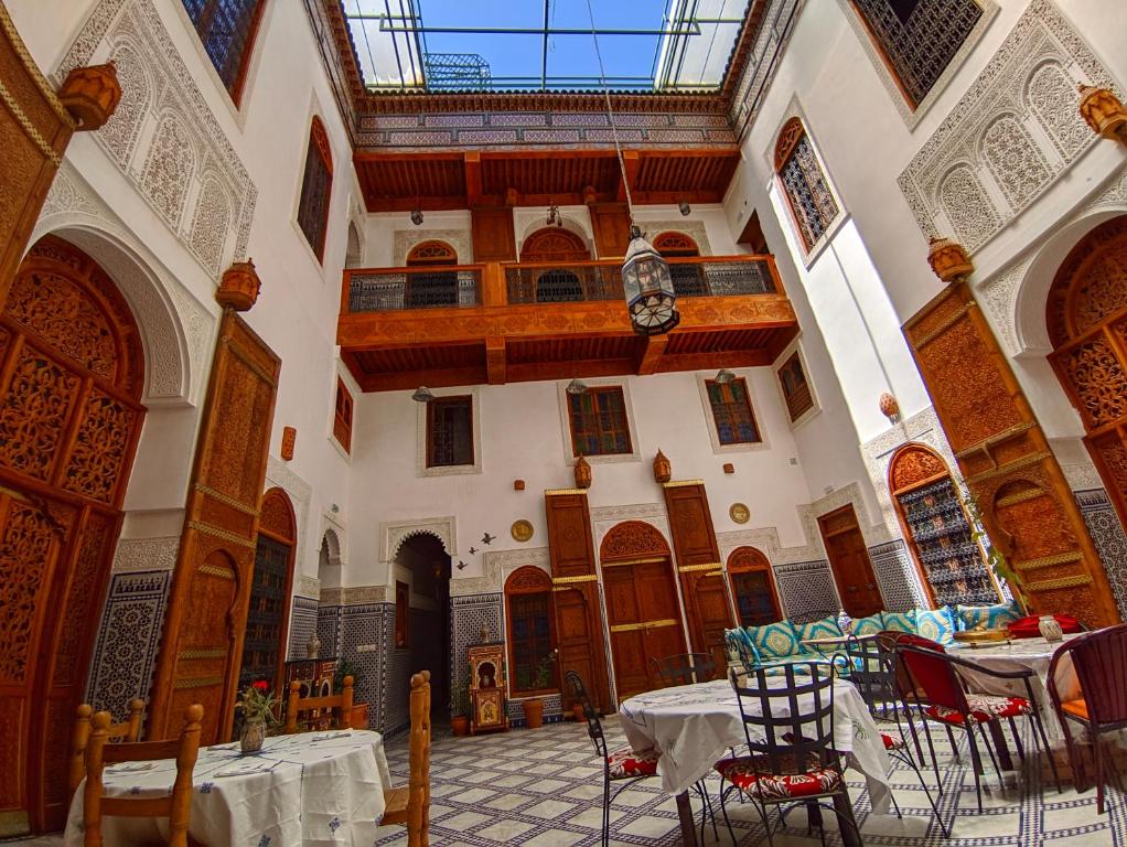 Restaurace v ubytování Riad Fès Center