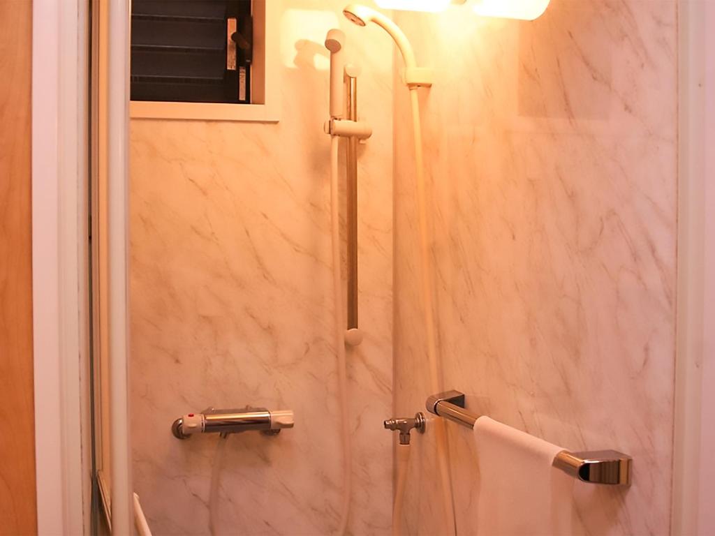Koupelna v ubytování Oyama Guesthouse Kyoto