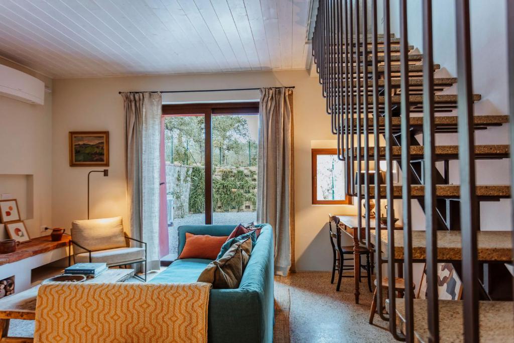 Posezení v ubytování Borgo 69 Villas & Suites