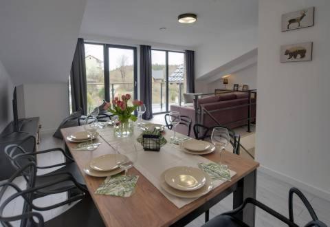 Posedenie v ubytovaní Apart Invest Centum Park 21