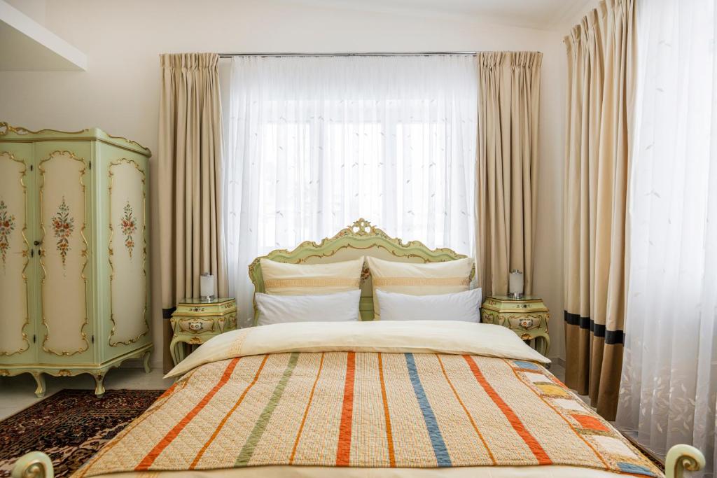 Postel nebo postele na pokoji v ubytování Residenz Kaiser Franz Josef