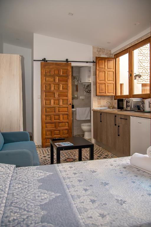 Kuchyň nebo kuchyňský kout v ubytování LA CASA MORISCA