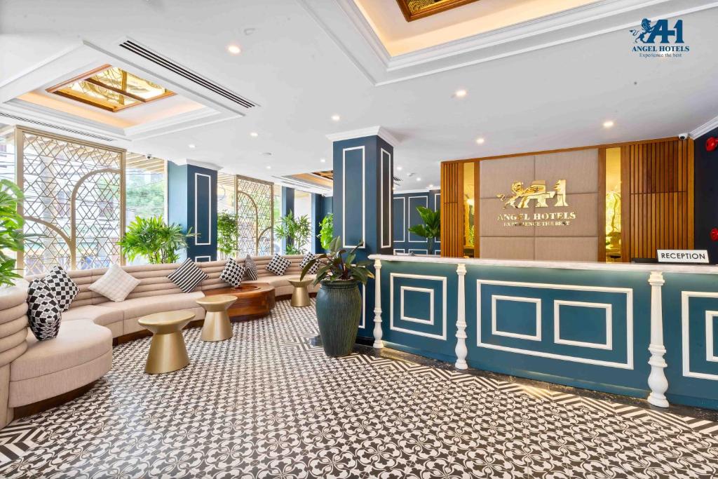 Posezení v ubytování Angel Hotels Beach Danang
