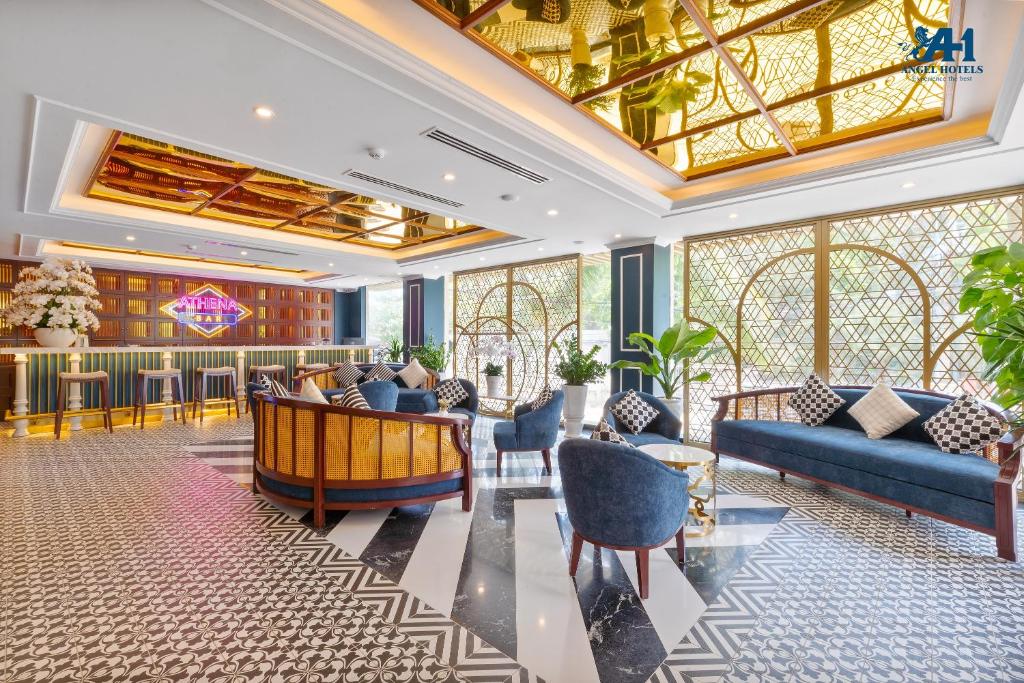Posezení v ubytování Angel Hotels Beach Danang