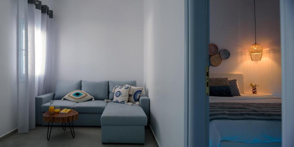 Posezení v ubytování Kalestesia Suites