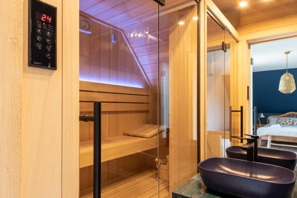 Posteľ alebo postele v izbe v ubytovaní Boho House