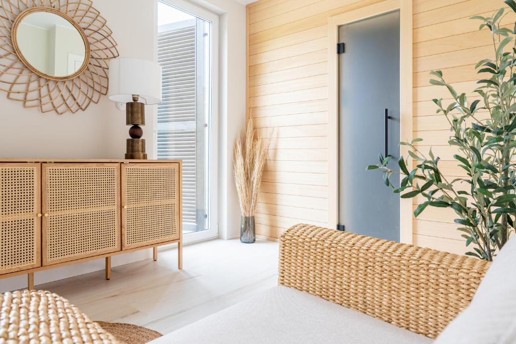 Posedenie v ubytovaní Boho House