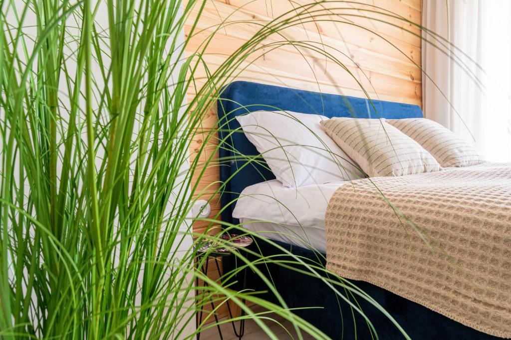 Posteľ alebo postele v izbe v ubytovaní Boho House
