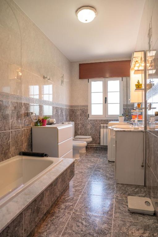 Koupelna v ubytování Apartamento Ultreia