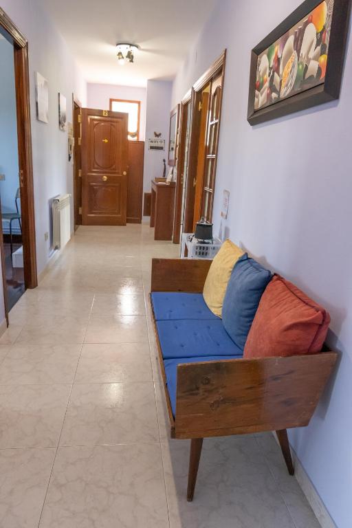 Posezení v ubytování Apartamento Ultreia