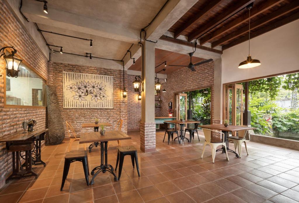 Restaurace v ubytování Korurua Dijiwa Ubud