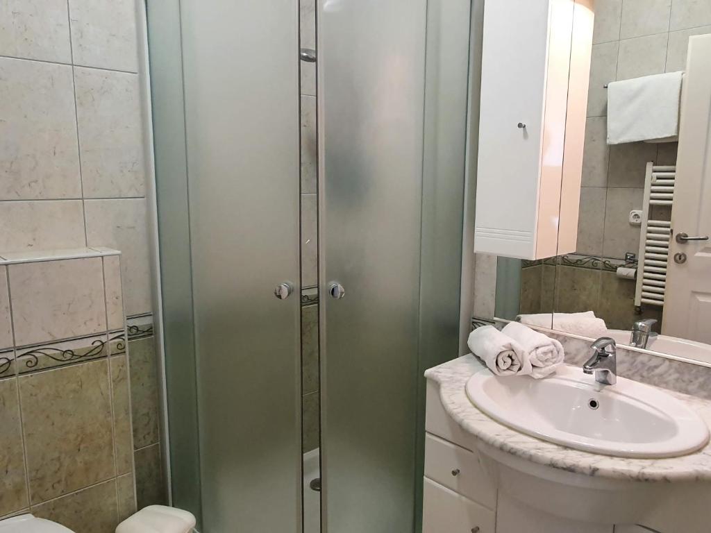 Kúpeľňa v ubytovaní Anett Villa