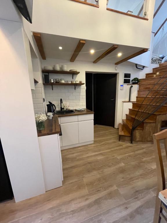 Eldhús eða eldhúskrókur á Forest House Divcibare