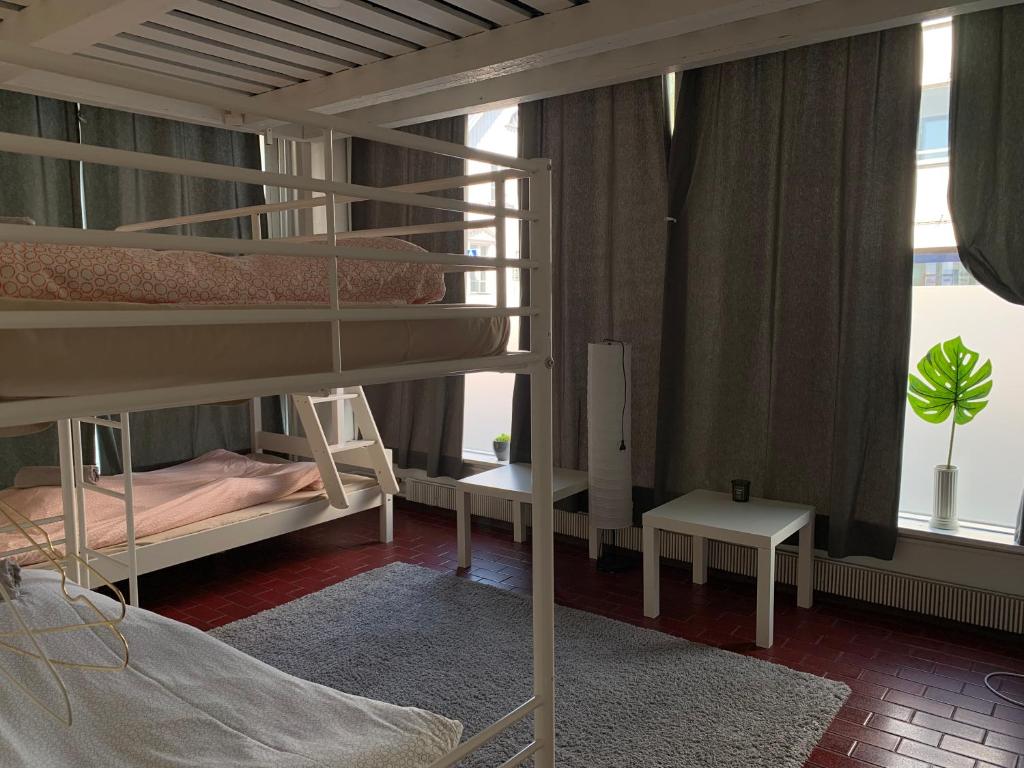 Postel nebo postele na pokoji v ubytování Wherever Mini Hostel