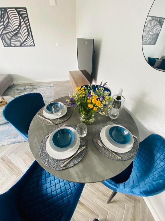 Posezení v ubytování Apartment Gradus