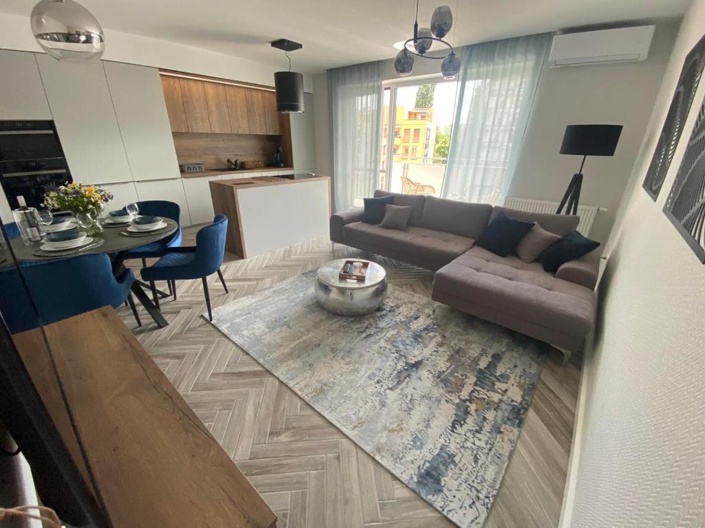 Posezení v ubytování Apartment Gradus