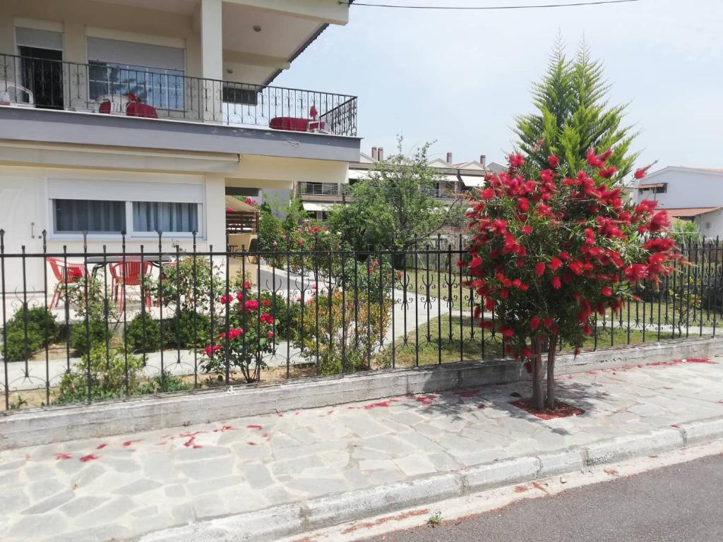 Budynek, w którym mieści się apartament