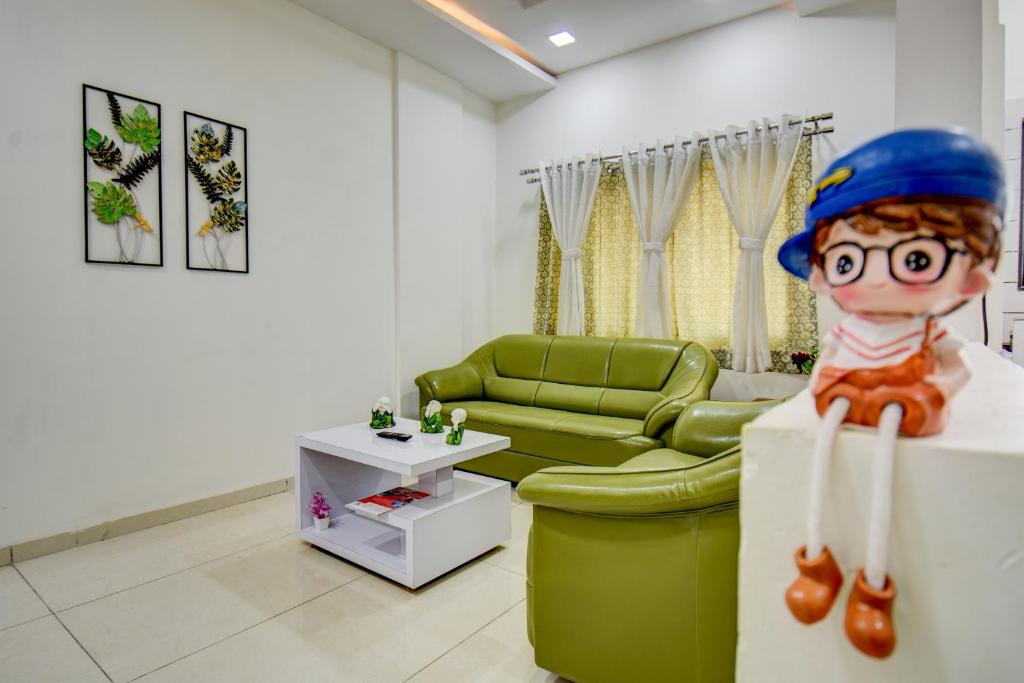 a room with a living room with a toy at IT'S HOME in Aurangabad