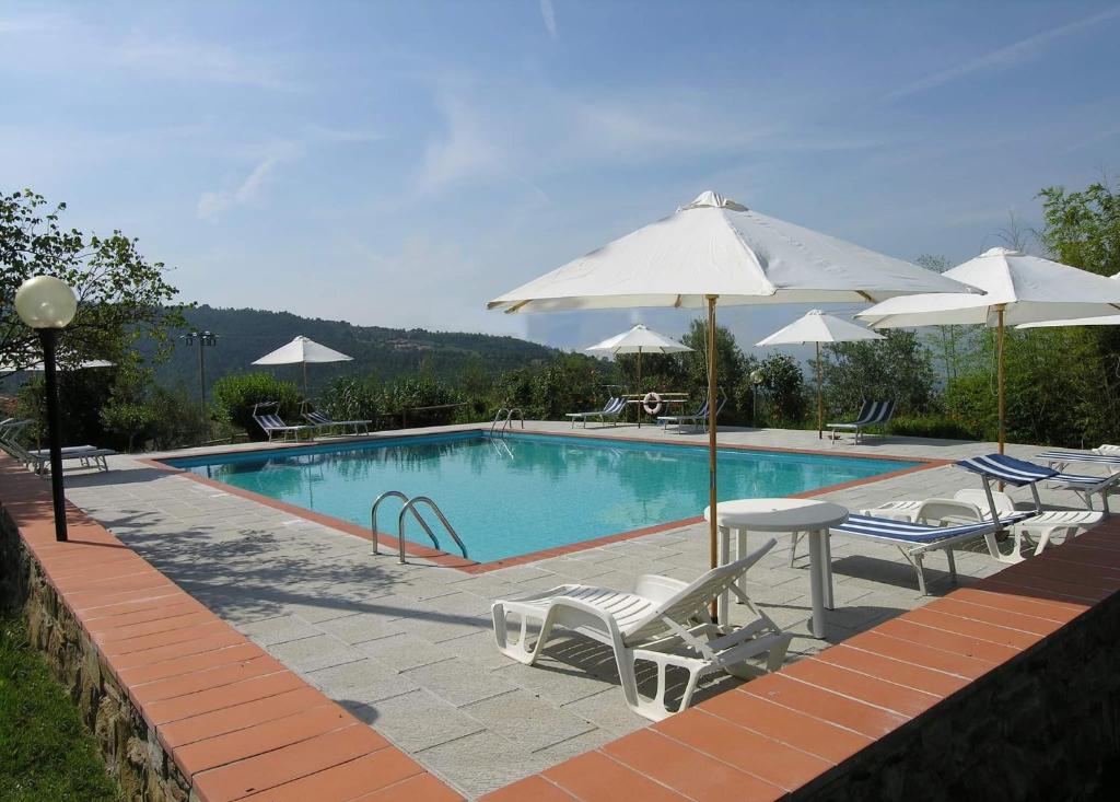 Bazén v ubytovaní Agriturismo Botro alebo v jeho blízkosti