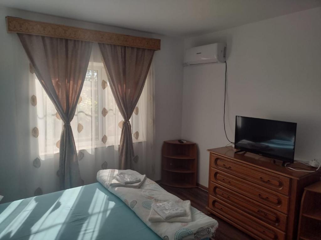 Casă de vacanță la Nea Nicu Murighiol - Habitación Doble Con Baño Privado