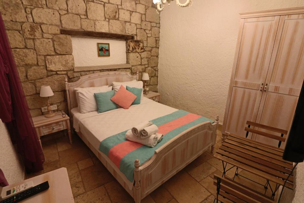 Galya Otel Alacati - Habitación Doble Sótano
