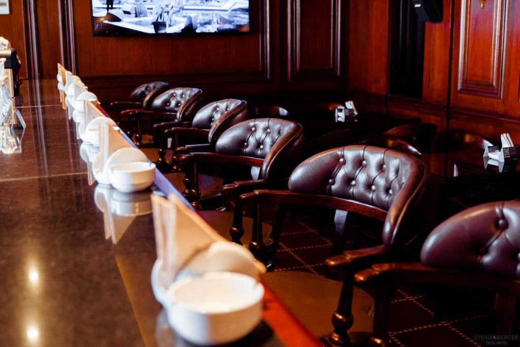 Posezení v ubytování Steigenberger Cecil Hotel Alexandria