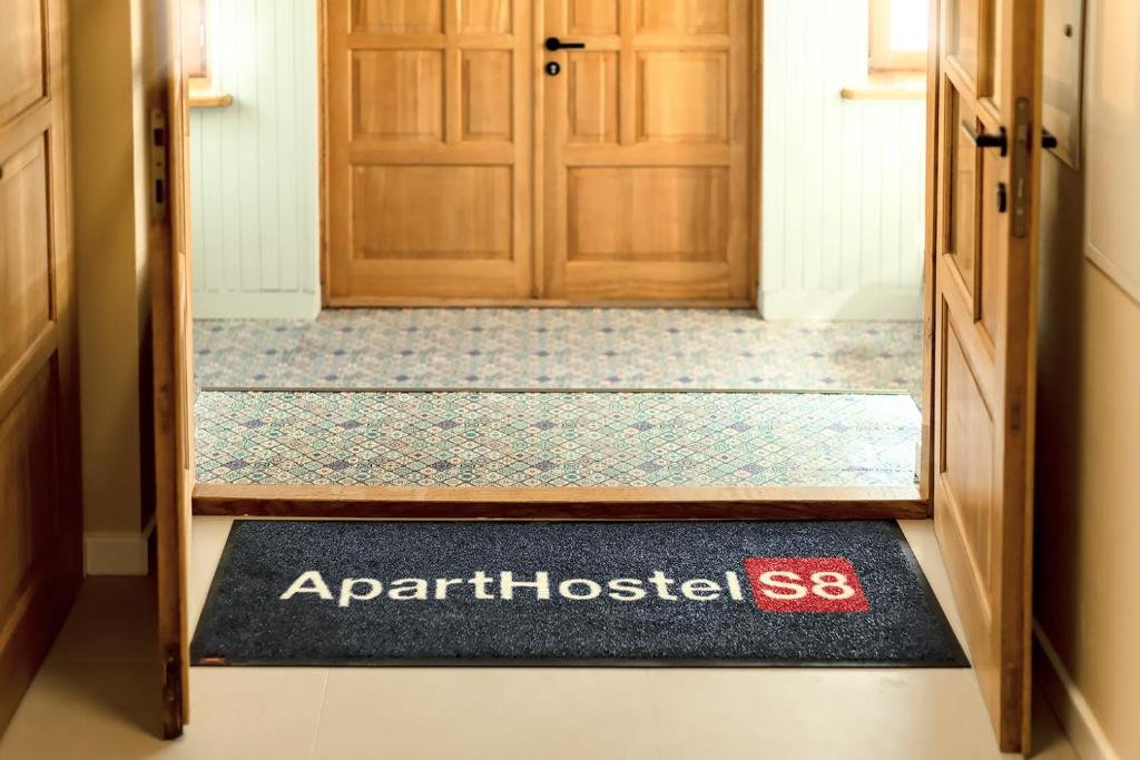 Postel nebo postele na pokoji v ubytování Apart Hostel S8