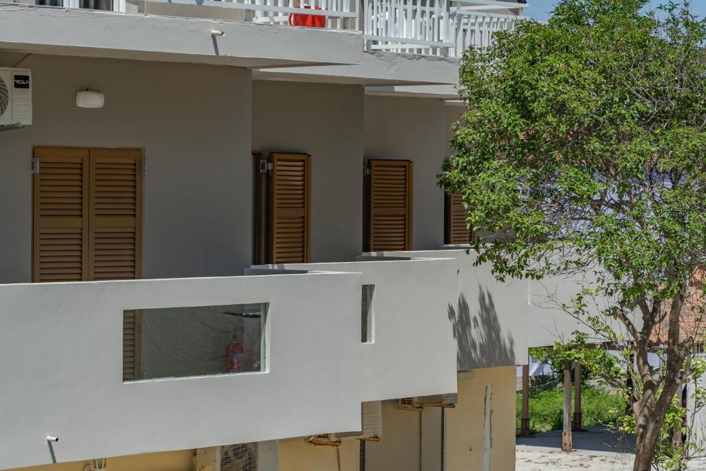 Balkón nebo terasa v ubytování Andelice Zante