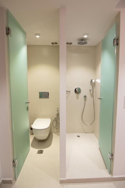 Kúpeľňa v ubytovaní Dimani Suites