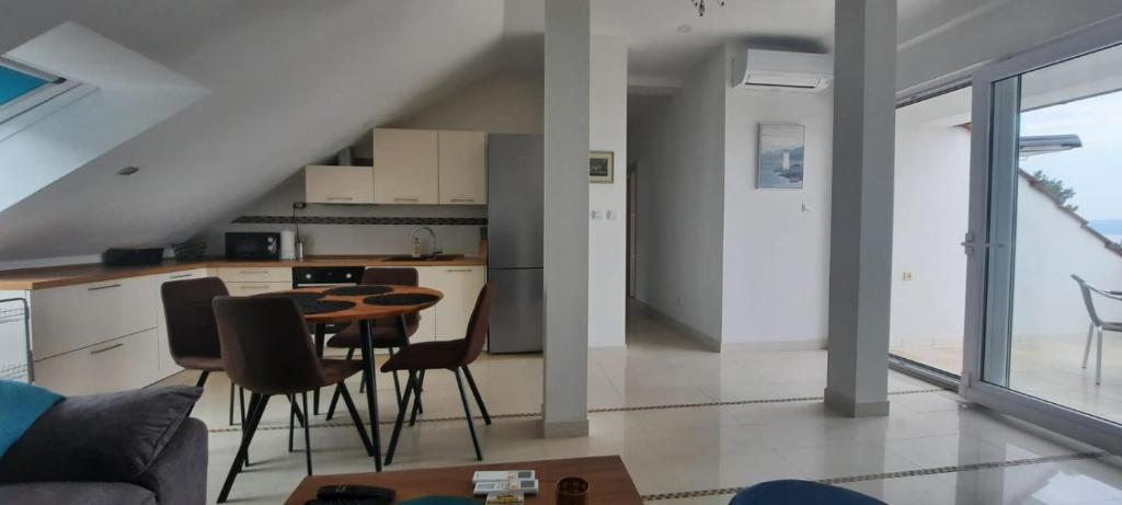 Η κουζίνα ή μικρή κουζίνα στο Apartment Illyricum