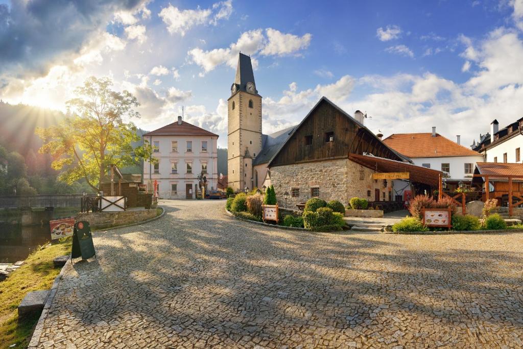 Budova, kde se hotel nachází
