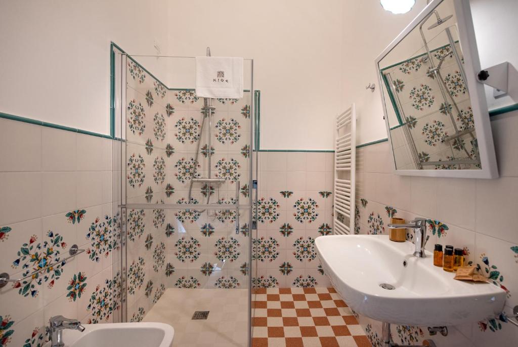 A bathroom at MIOE