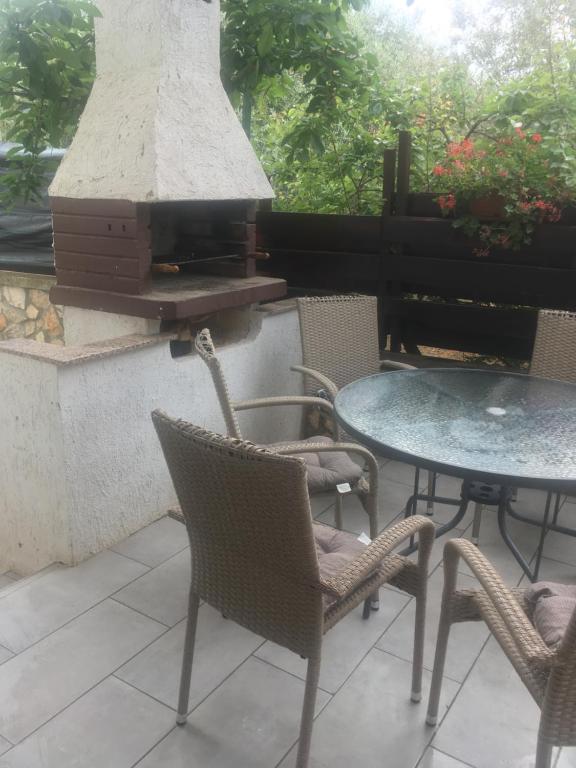 Balkón nebo terasa v ubytování Manuela