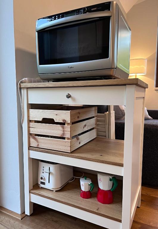 Kuchyň nebo kuchyňský kout v ubytování Apartmán HYGGE Bratrouchov