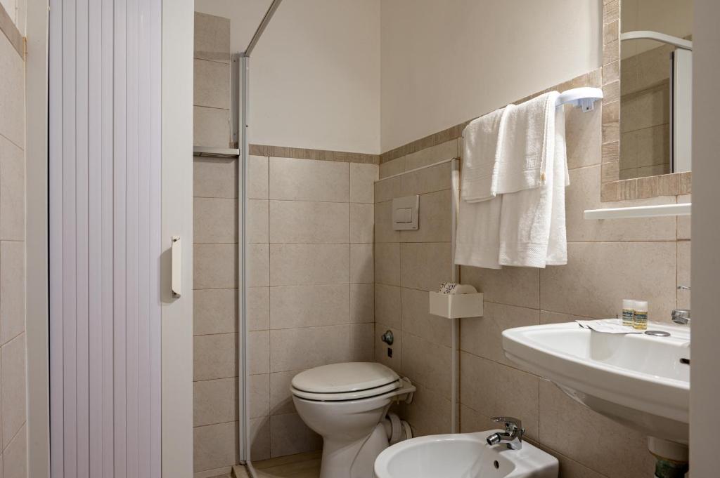 Koupelna v ubytování Amadei Hotel Blumen