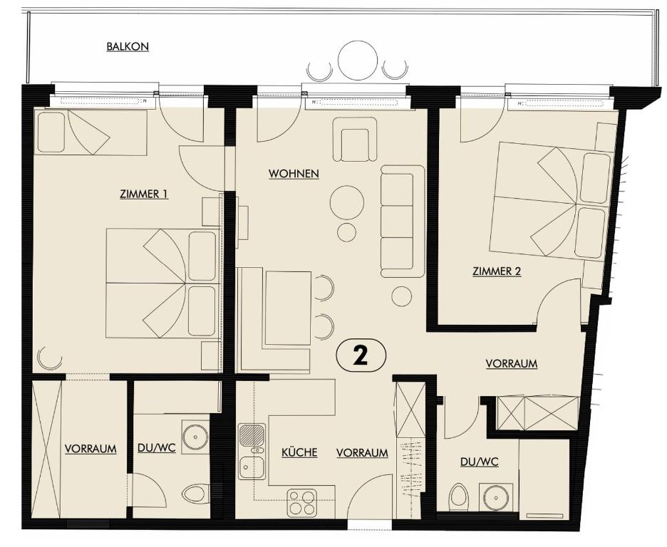 Belmont- Apartment Haus - Two-Bedroom Apartment