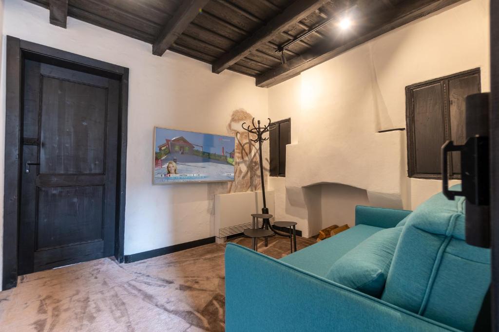 Posezení v ubytování Bashtin Dom - Skabrin House