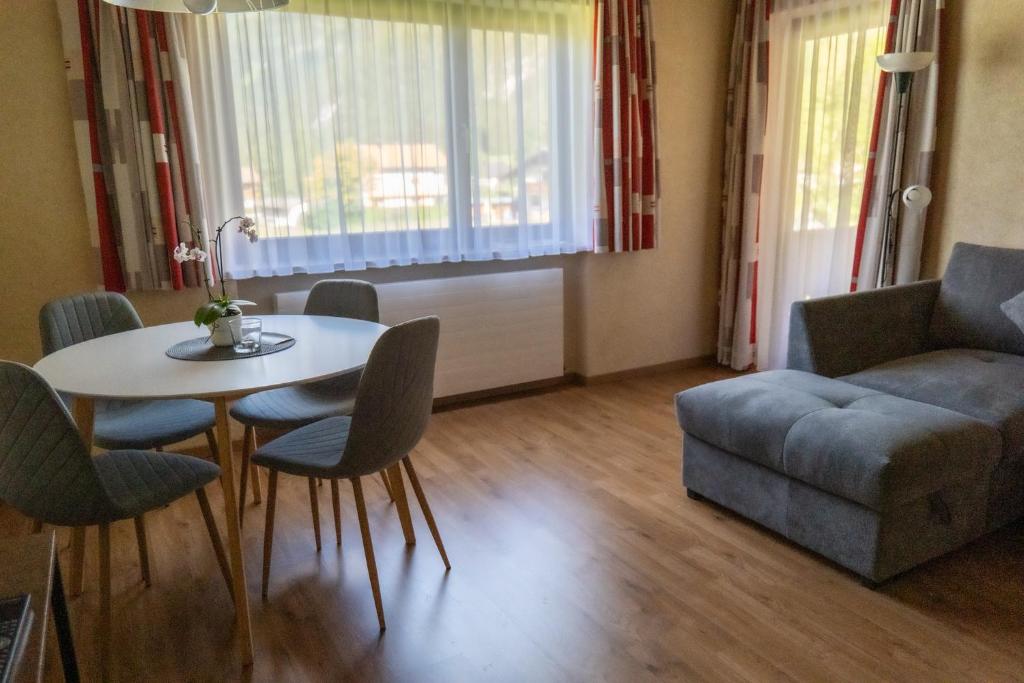 Posezení v ubytování Haus Kappeller